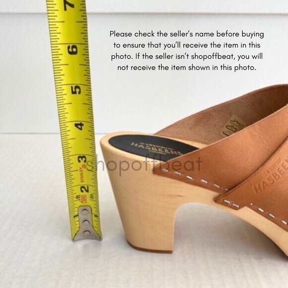 NEW Swedish Hasbeens Classic Clog Nature 40 - Picture 13 of 16